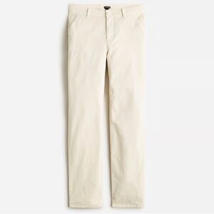 J. CREW Kate straight leg pant NATURAL BY644 Size P4
